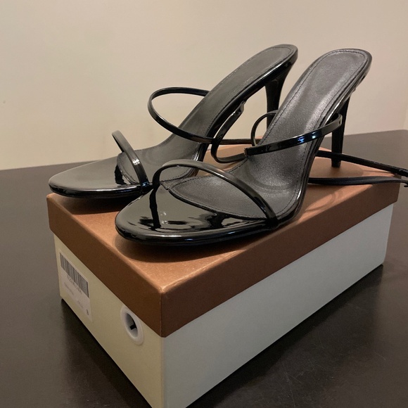 4 Inch Heels Ankle Straps Sandals - Picture 1 of 5